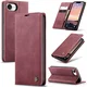 CaseMe 013 Apple iPhone 17e / 16e Hoesje Book Case met Standaard Rood afbeelding 2