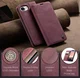 CaseMe 013 Apple iPhone 17e / 16e Hoesje Book Case met Standaard Rood afbeelding 5