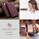 CaseMe 013 Apple iPhone 17e / 16e Hoesje Book Case met Standaard Rood afbeelding 7