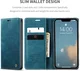 CaseMe 013 Apple iPhone 17e / 16e Hoesje Book Case met Standaard Blauw afbeelding 10