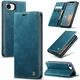 CaseMe 013 Apple iPhone 17e / 16e Hoesje Book Case met Standaard Blauw afbeelding 2