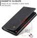 CaseMe 013 Samsung Galaxy A56 Hoesje Book Case met Standaard Zwart afbeelding 3