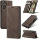 CaseMe 013 Samsung Galaxy A56 Hoesje Book Case met Standaard Bruin afbeelding 2
