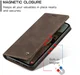 CaseMe 013 Samsung Galaxy A56 Hoesje Book Case met Standaard Bruin afbeelding 3