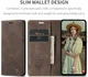 CaseMe 013 Samsung Galaxy A56 Hoesje Book Case met Standaard Bruin afbeelding 5