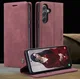 CaseMe 013 Samsung Galaxy A56 Hoesje Book Case met Standaard Rood afbeelding 10