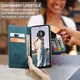 CaseMe 013 Samsung Galaxy A56 Hoesje Book Case met Standaard Blauw afbeelding 5