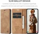 CaseMe 013 Samsung Galaxy A36 Hoesje Book Case met Standaard Bruin afbeelding 11
