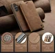 CaseMe 013 Samsung Galaxy A36 Hoesje Book Case met Standaard Bruin afbeelding 6