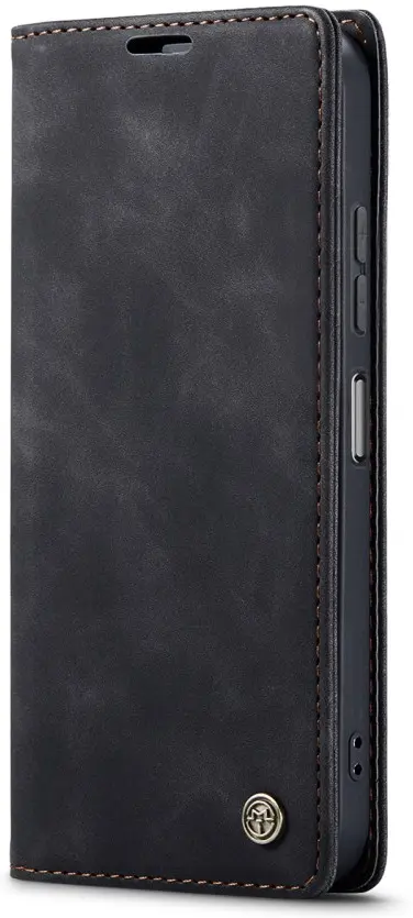 CaseMe 013 Samsung Galaxy A26 Hoesje Book Case met Standaard Zwart afbeelding 1