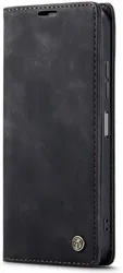 CaseMe 013 Samsung Galaxy A26 Hoesje Book Case met Standaard Zwart afbeelding