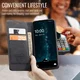 CaseMe 013 Samsung Galaxy A26 Hoesje Book Case met Standaard Zwart afbeelding 5