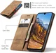 CaseMe 013 Samsung Galaxy A26 Hoesje Book Case met Standaard Bruin afbeelding 7