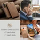 CaseMe 013 Samsung Galaxy A26 Hoesje Book Case met Standaard Bruin afbeelding 9