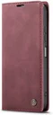 CaseMe 013 Samsung Galaxy A26 Hoesje Book Case met Standaard Rood