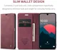 CaseMe 013 Samsung Galaxy A26 Hoesje Book Case met Standaard Rood afbeelding 11