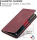 CaseMe 013 Samsung Galaxy A26 Hoesje Book Case met Standaard Rood afbeelding 3