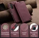 CaseMe 013 Samsung Galaxy A26 Hoesje Book Case met Standaard Rood afbeelding 6