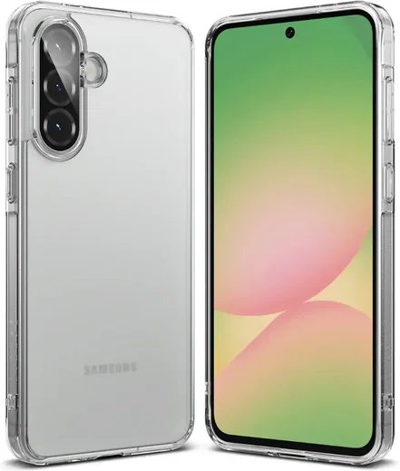 Ringke Fusion Samsung Galaxy A56 / A36 Hoesje Back Cover Matte Transparant afbeelding 2