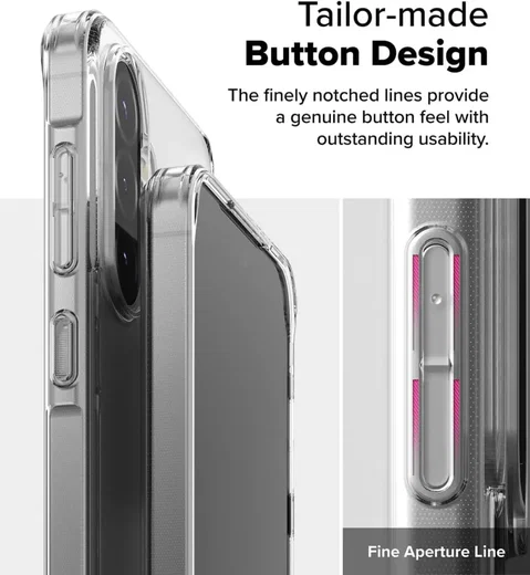 Ringke Fusion Samsung Galaxy A56 / A36 Hoesje Back Cover Matte Transparant afbeelding 8