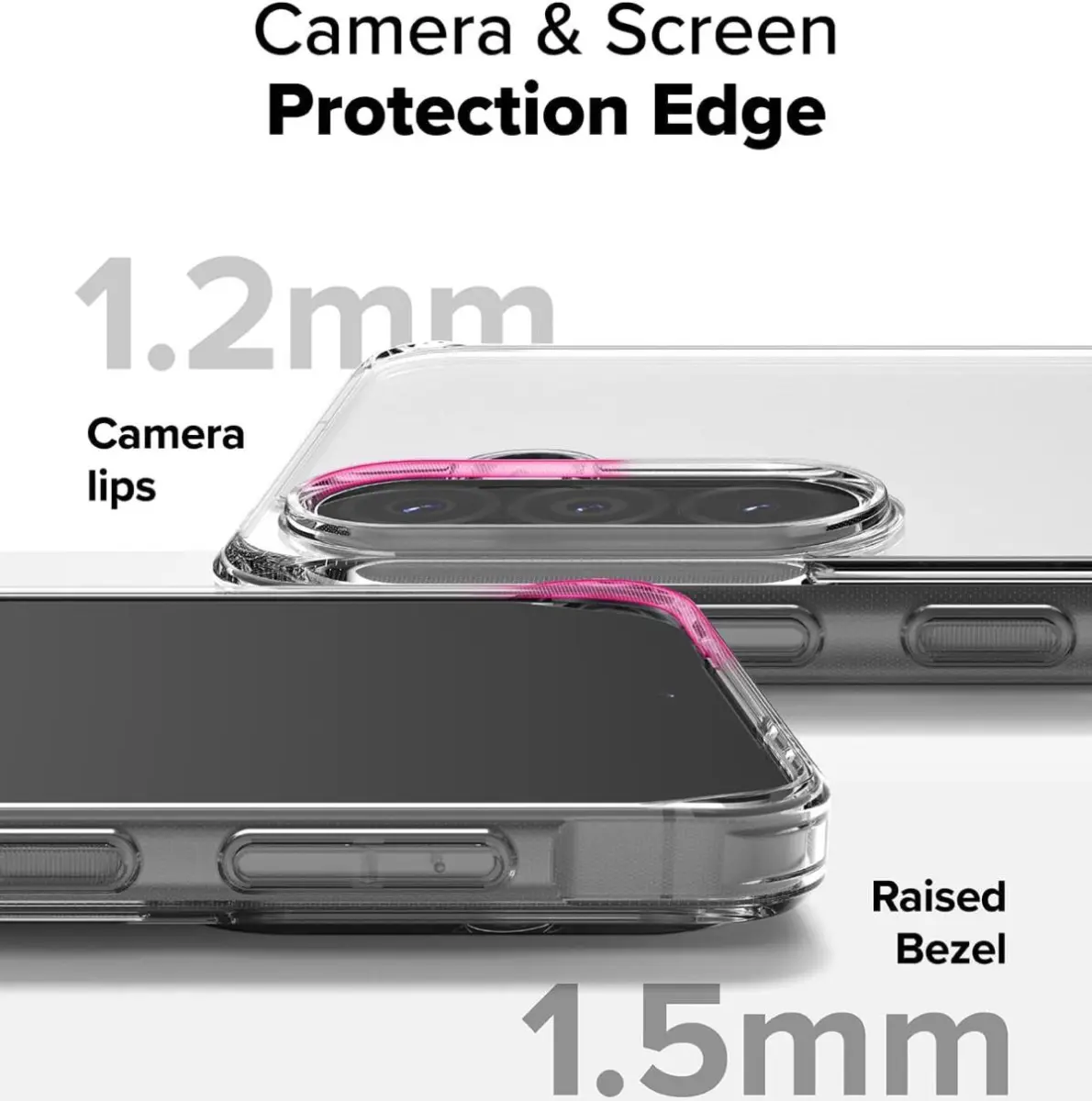 Ringke Fusion Samsung Galaxy A56 / A36 Hoesje Back Cover Matte Transparant afbeelding 9