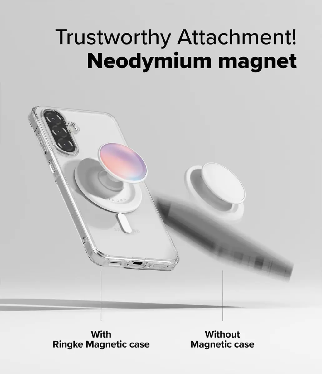 Ringke Fusion Magnetic Samsung Galaxy A56 / A36 Hoesje MagSafe Transparant afbeelding 10