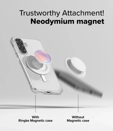 Ringke Fusion Magnetic Samsung Galaxy A56 / A36 Hoesje MagSafe Transparant afbeelding 10