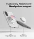 Ringke Fusion Magnetic Samsung Galaxy A56 / A36 Hoesje MagSafe Transparant afbeelding 10