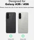Ringke Fusion Magnetic Samsung Galaxy A56 / A36 Hoesje MagSafe Transparant afbeelding 3