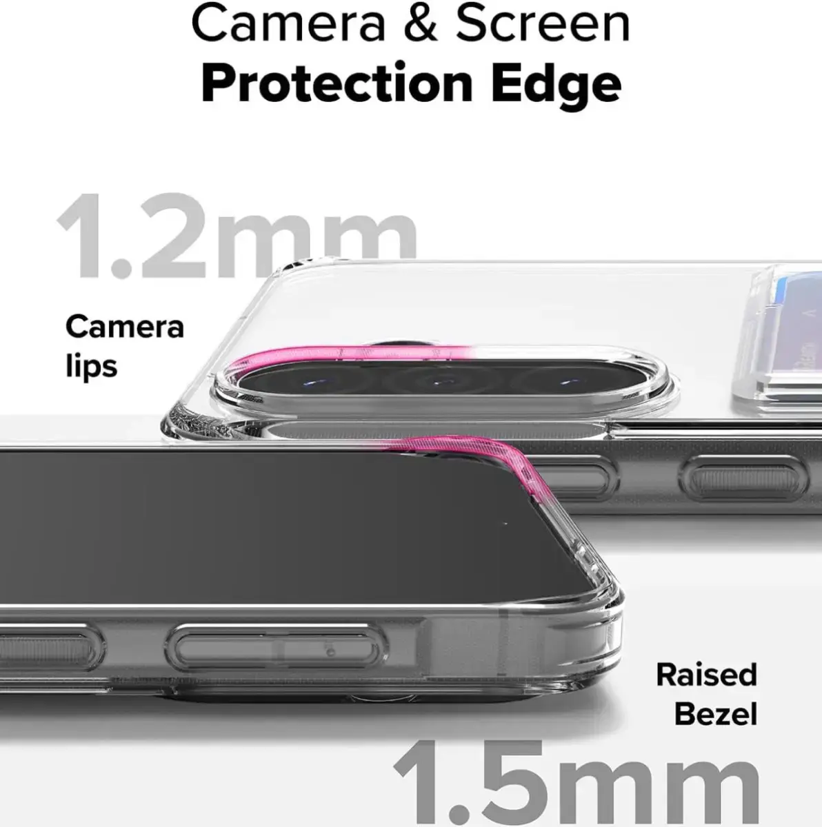 Ringke Fusion Card Samsung Galaxy A56 / A36 Hoesje Kaarthouder Transparant afbeelding 10