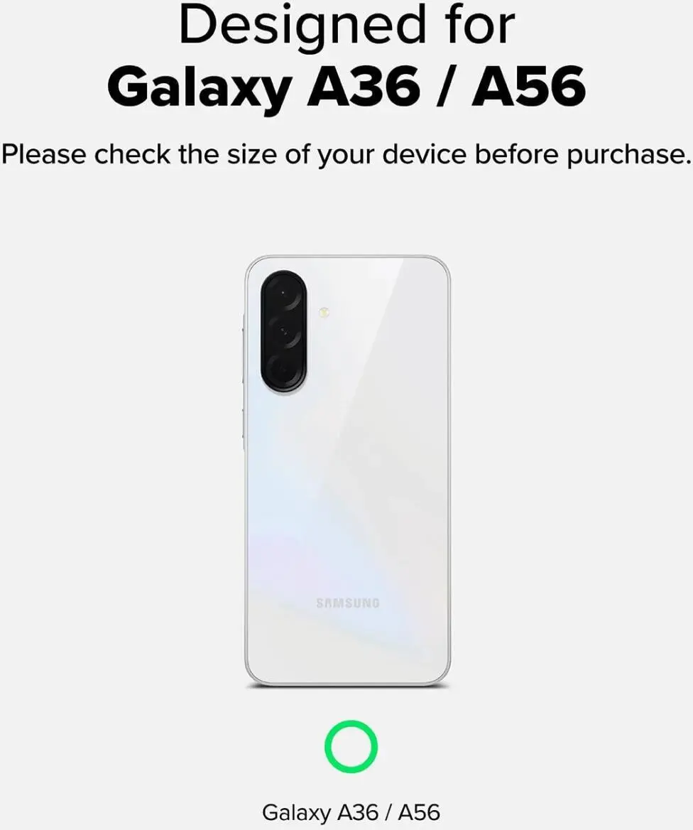 Ringke Fusion Card Samsung Galaxy A56 / A36 Hoesje Kaarthouder Transparant afbeelding 3