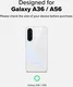 Ringke Fusion Card Samsung Galaxy A56 / A36 Hoesje Kaarthouder Transparant afbeelding 3