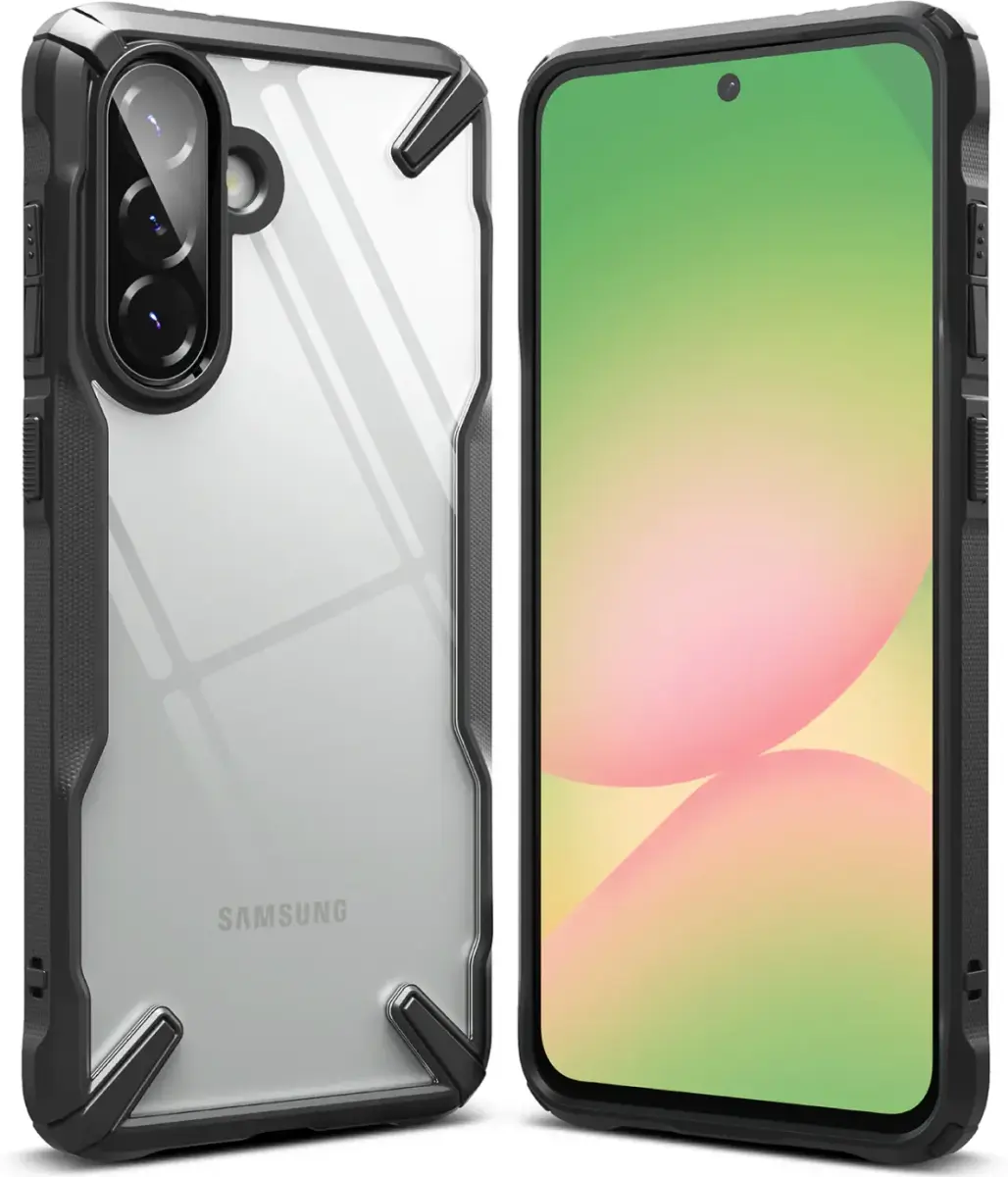 Ringke Fusion X Samsung Galaxy A56 / A36 Hoesje Back Cover Zwart afbeelding 2