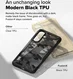 Ringke Fusion X Samsung Galaxy A56 / A36 Hoesje Back Cover Camo Zwart afbeelding 5