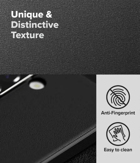 Ringke Onyx Samsung Galaxy A56 / A36 Hoesje Flexibel TPU Back Cover Zwart afbeelding 5