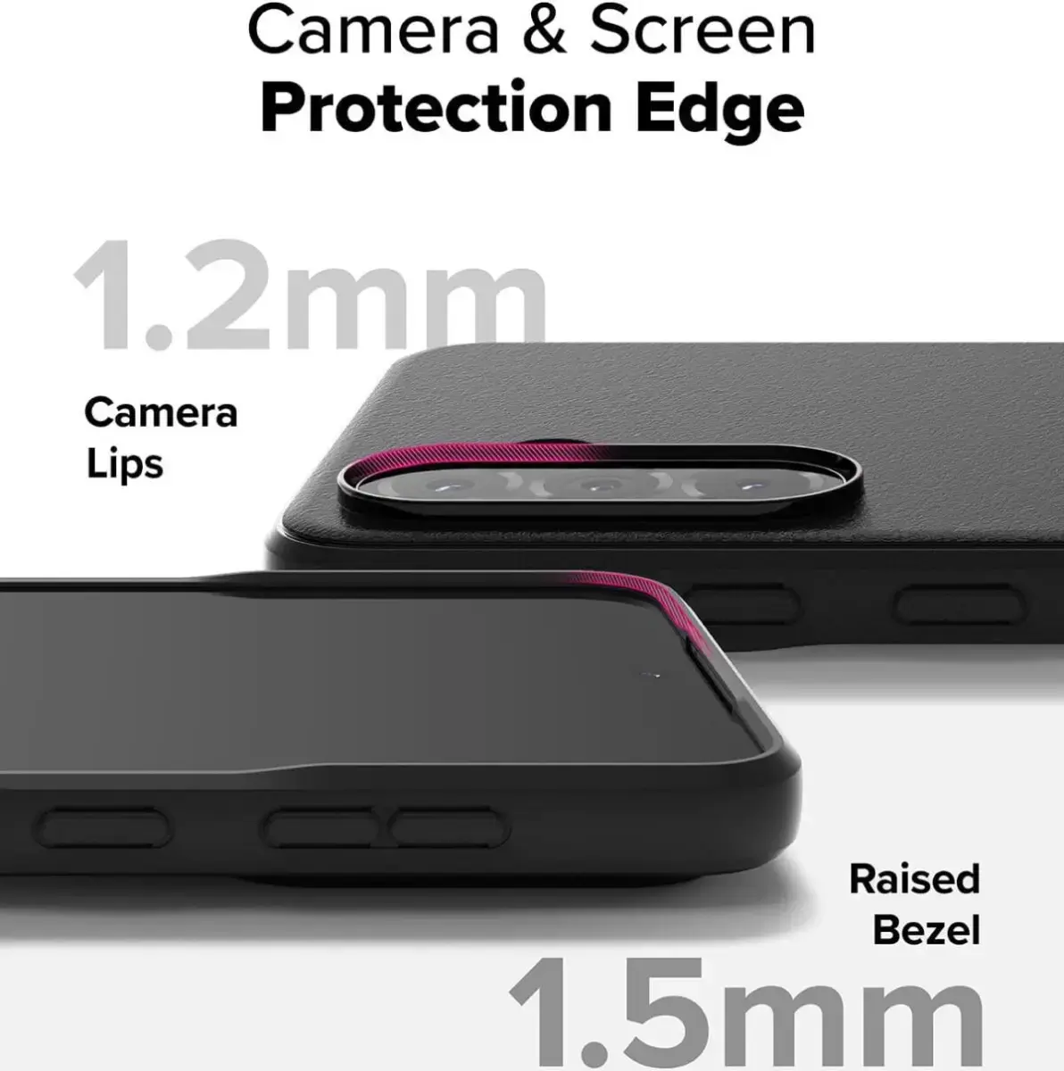 Ringke Onyx Samsung Galaxy A56 / A36 Hoesje Flexibel TPU Back Cover Zwart afbeelding 9