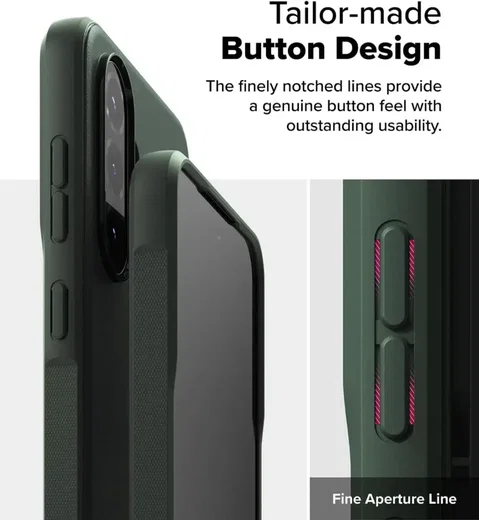 Ringke Onyx Samsung Galaxy A56 / A36 Hoesje Flexibel TPU Back Cover Groen afbeelding 8