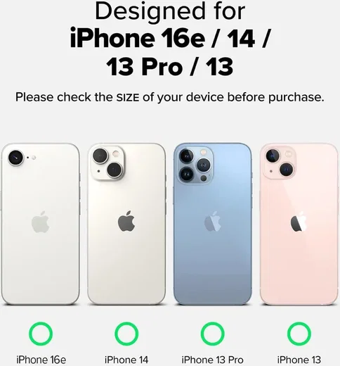 Ringke Easy Slide iPhone 17e/16e/14/13/13 Pro Screen Protector met Jig 2-Pack afbeelding 2