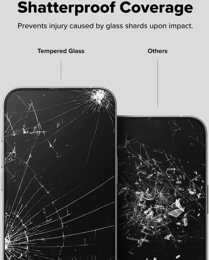 Ringke Easy Slide iPhone 17e/16e/14/13/13 Pro Screen Protector met Jig 2-Pack afbeelding 8