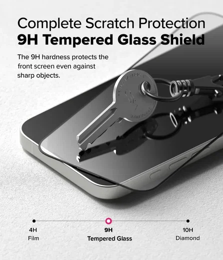 Ringke Easy Slide iPhone 17e/16e/14/13/13 Pro Screen Protector met Jig 2-Pack afbeelding 9