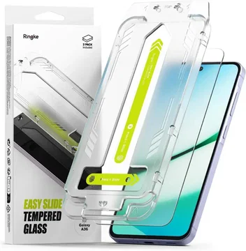 Ringke Easy Slide Samsung Galaxy A36 Screen Protector met Jig 2-Pack