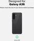 Ringke Easy Slide Samsung Galaxy A36 Screen Protector met Jig 2-Pack afbeelding 2