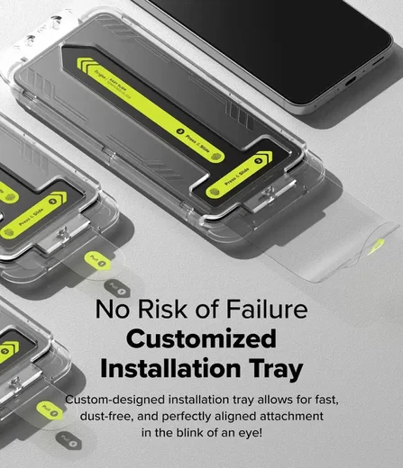 Ringke Easy Slide Samsung Galaxy A36 Screen Protector met Jig 2-Pack afbeelding 6