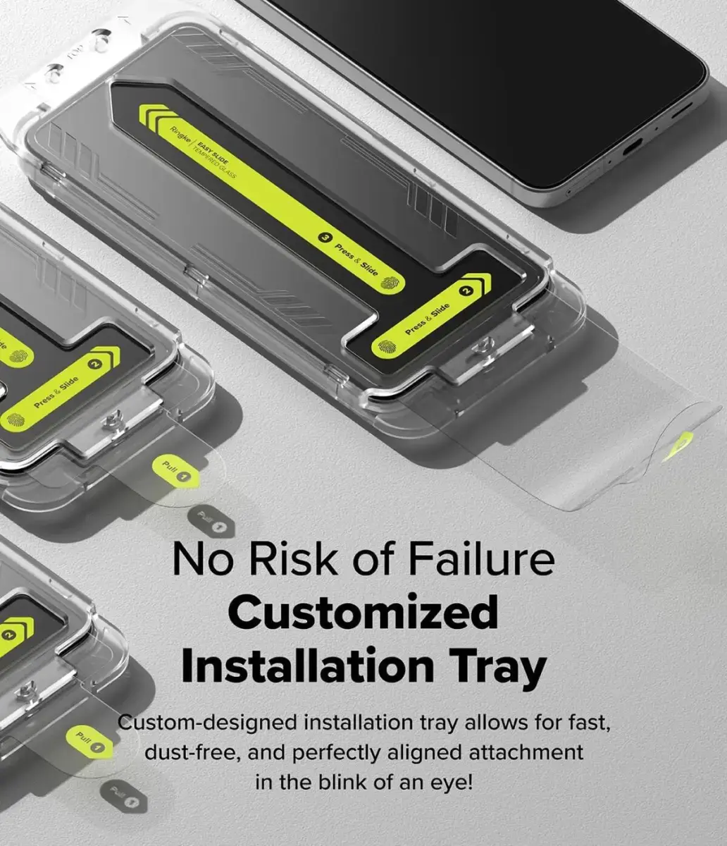 Ringke Easy Slide Samsung Galaxy A56 Screen Protector met Jig 2-Pack afbeelding 4
