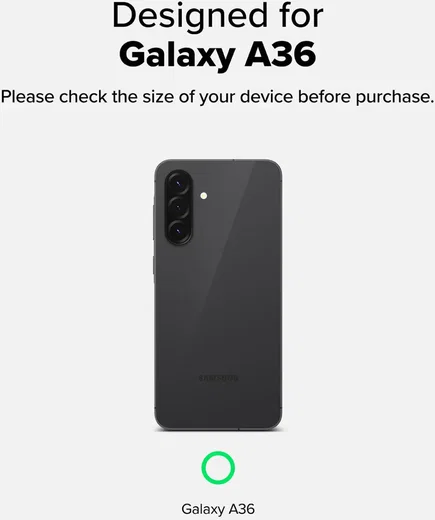 Ringke Full Cover Glass Samsung Galaxy A36 Camera Protector Glas (2-Pack) afbeelding 3