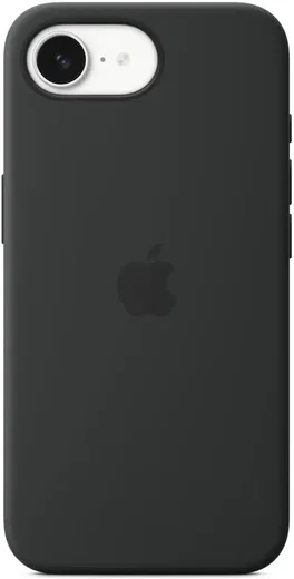 Origineel Apple iPhone 17e / 16e Hoesje Back Cover Silicone Case Zwart afbeelding 1