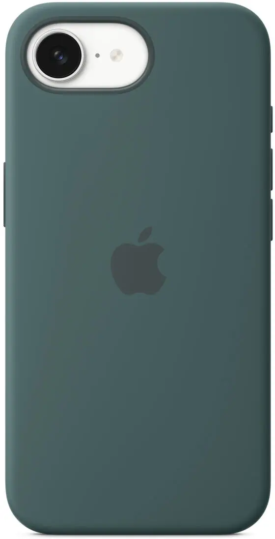 Origineel Apple iPhone 17e / 16e Hoesje Silicone Case Groen afbeelding 1