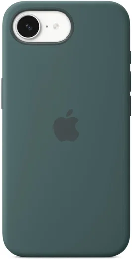 Origineel Apple iPhone 17e / 16e Hoesje Silicone Case Groen afbeelding 1