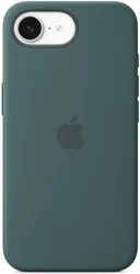 Origineel Apple iPhone 17e / 16e Hoesje Silicone Case Groen afbeelding
