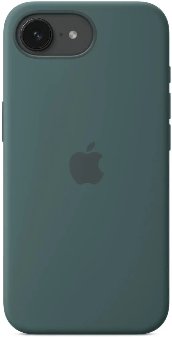 Origineel Apple iPhone 17e / 16e Hoesje Silicone Case Groen afbeelding 3
